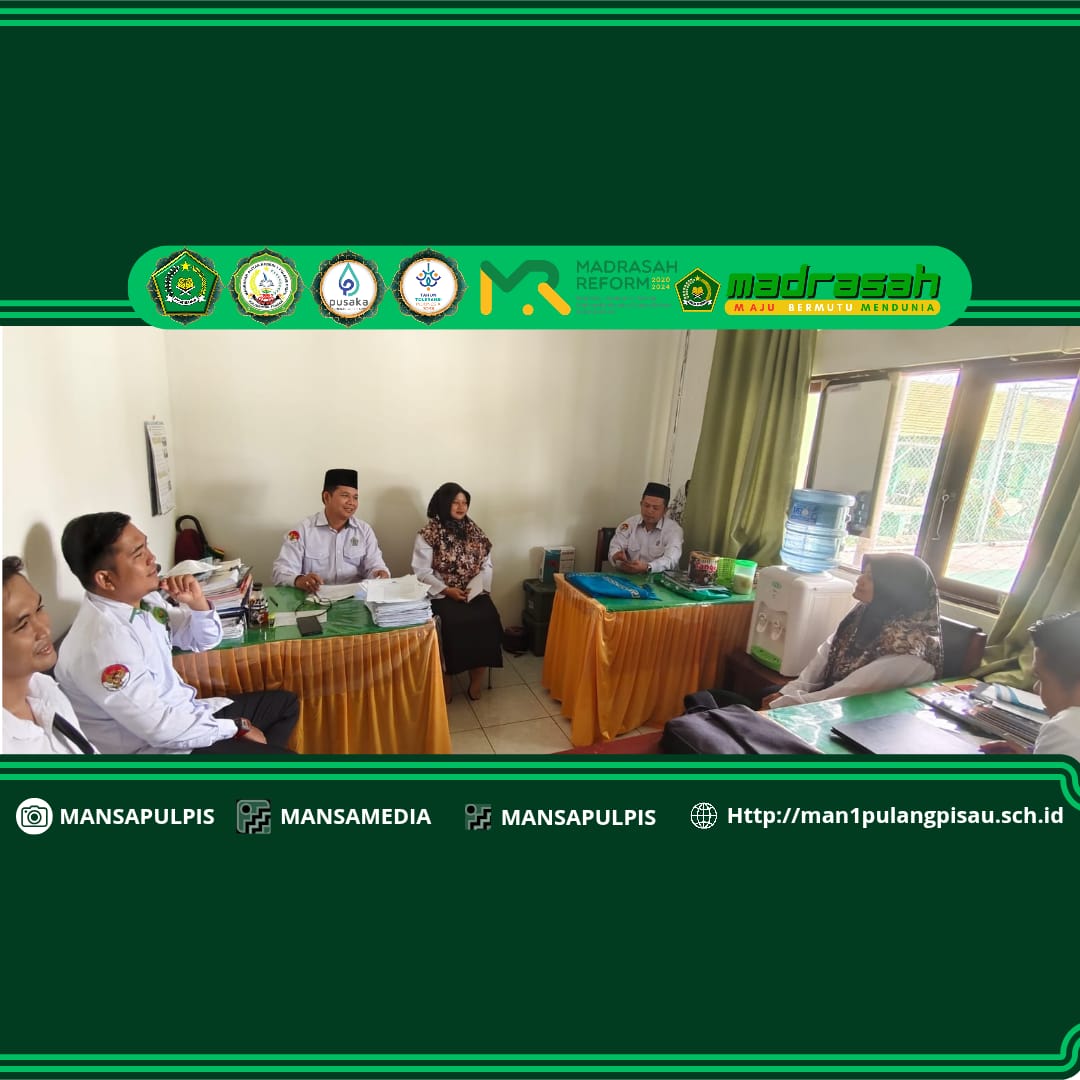 Rapat Koordinasi Tugas dan Alur Penerbitan Berita MAN 1 Pulang Pisau Plus Keterampilan